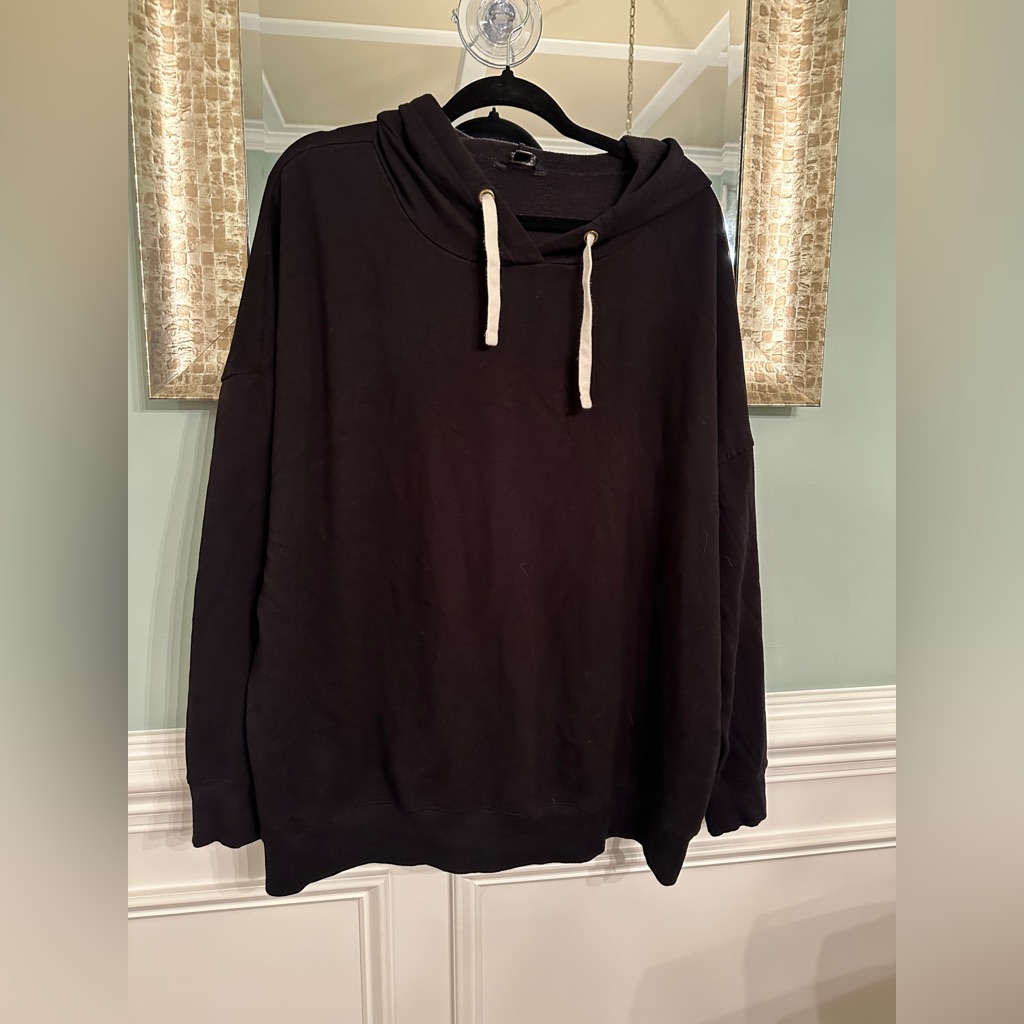 Buffalo David Bitton Black Super Soft Spongey Hoodie 2x
